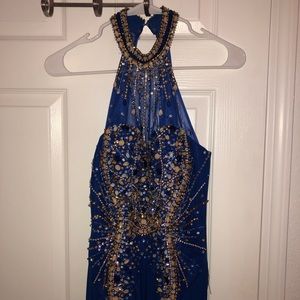 BEAUTIFUL BLUE PROM DRESS